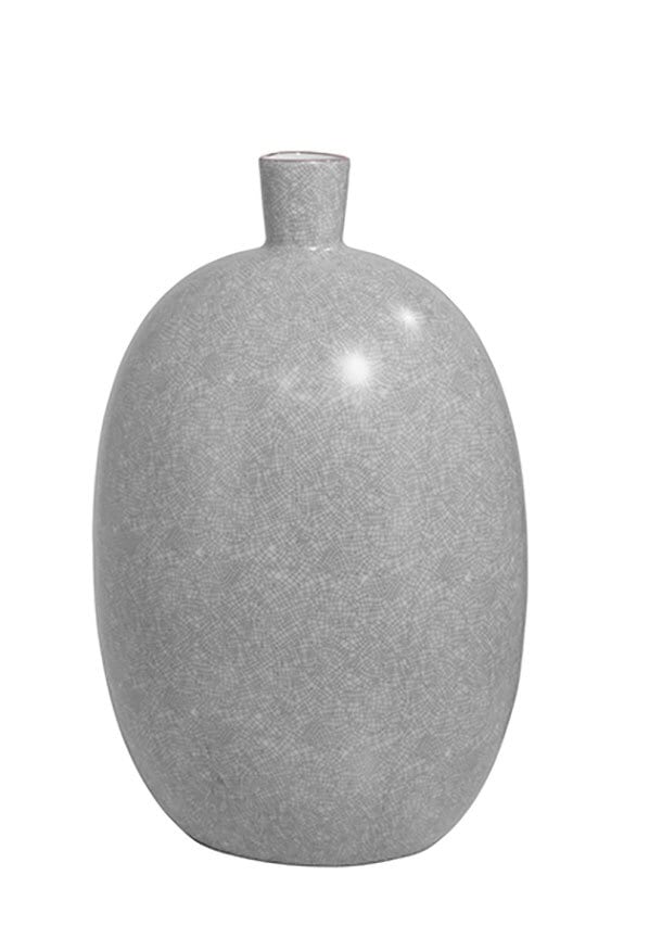 Fink Vase ATHINA 37 cm grau