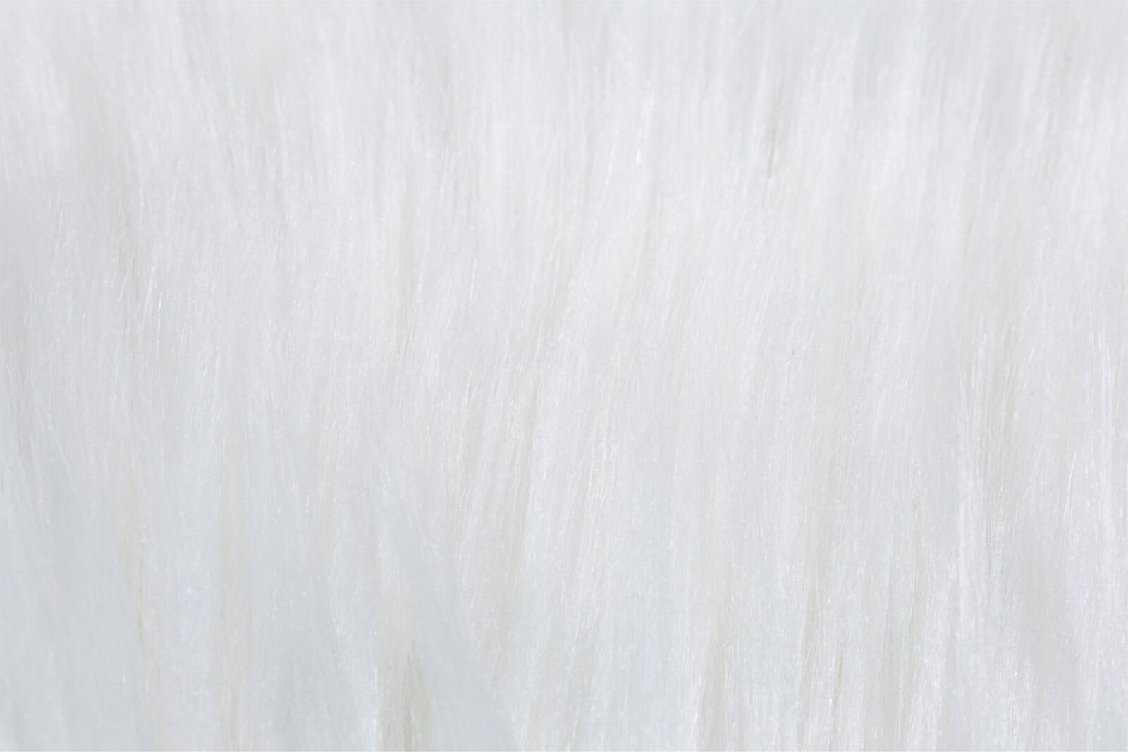 Fellteppich OVIUM 55 x 80 cm weiß