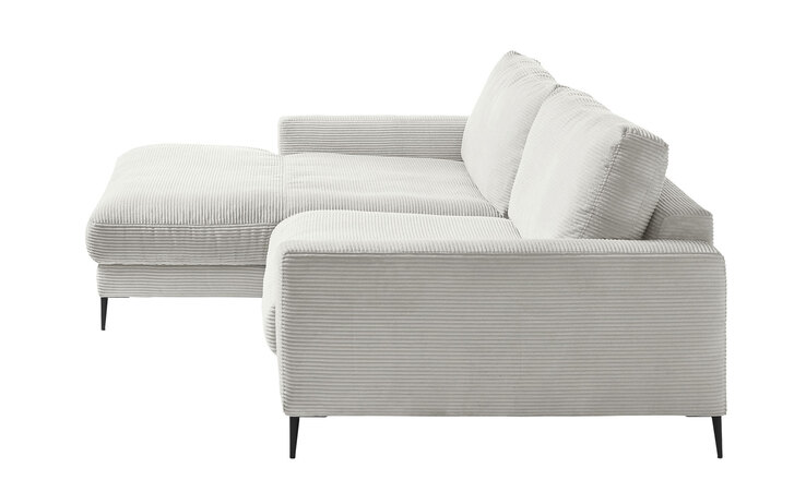 Ole Gunderson Ecksofa DOWNTOWN 170 x 272 cm Cord light grey