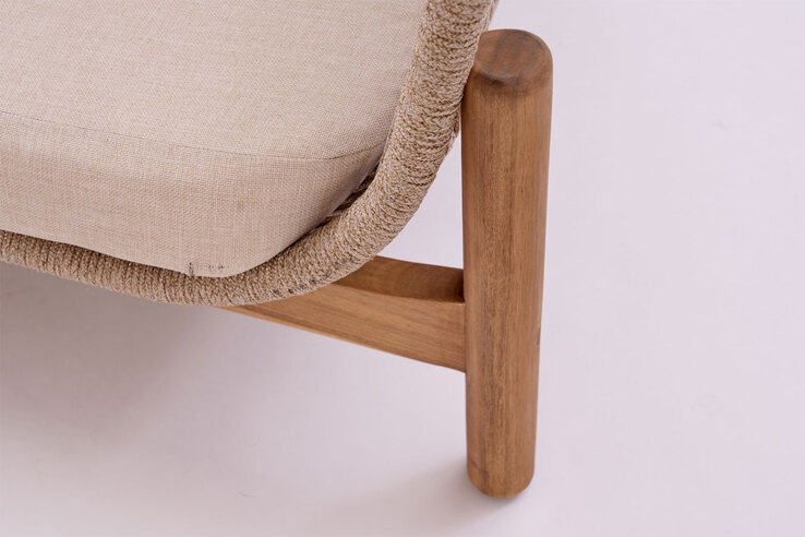 Garden FLAIR Loungemöbel Set DANNY 4-teilig naturfarbig