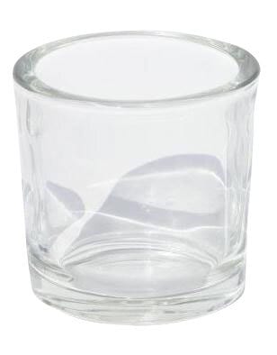 Teelichthalter 12 cm Klarglas