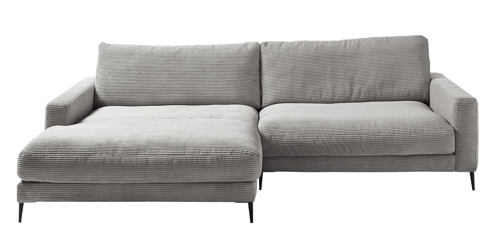 Ole Gunderson Ecksofa DOWNTOWN 170 x 272 cm Cord dark grey