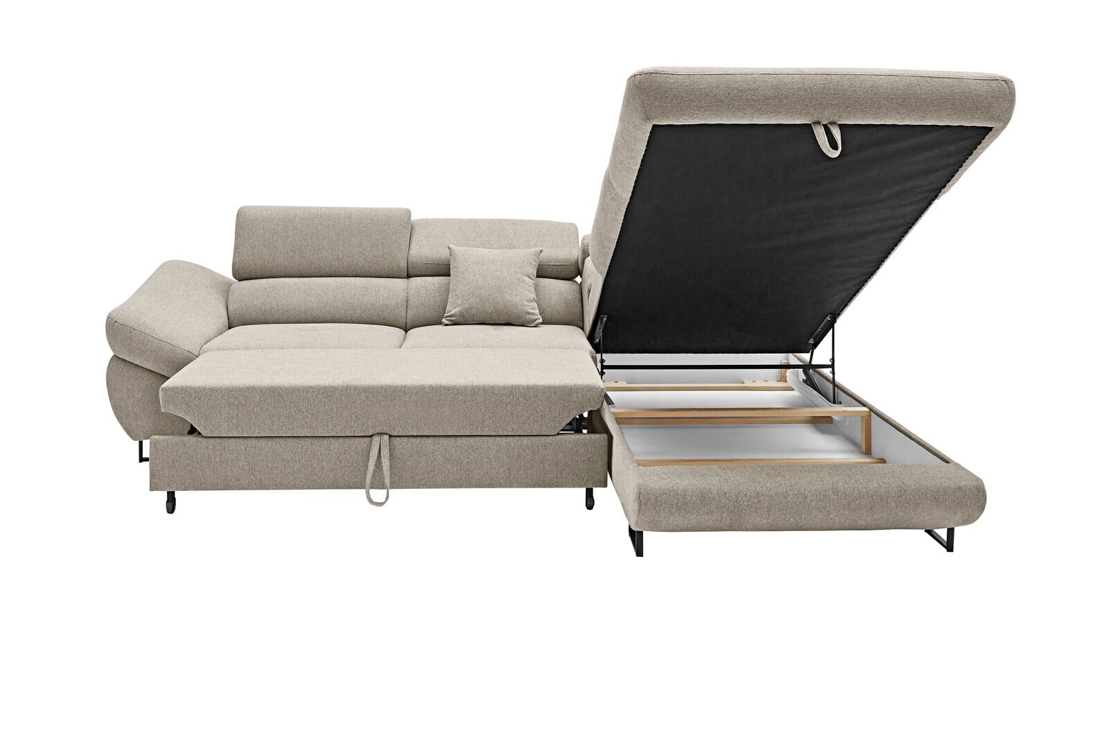 Ecksofa FABIO 280 x 235 cm Primo beige