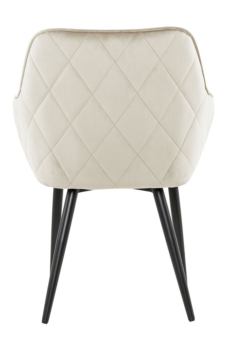 CASAVANTI Esszimmerstuhl Samt creme