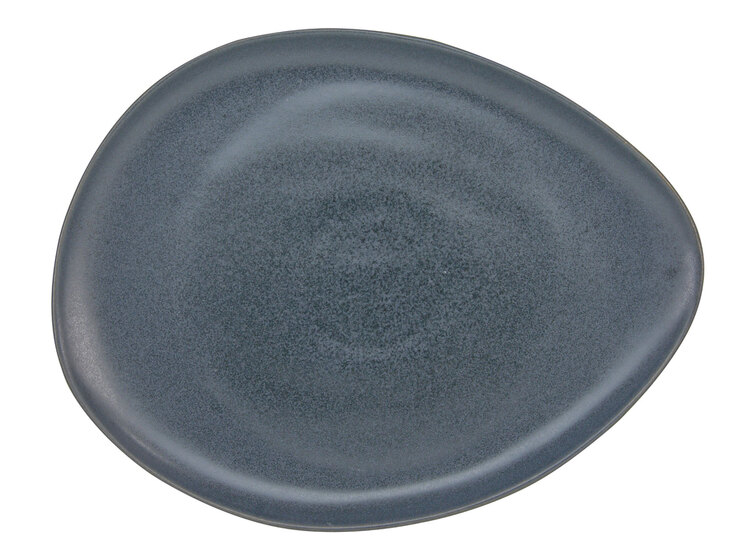 CreaTable Platte PIETRA 31 x 24 cm Keramik schwarz