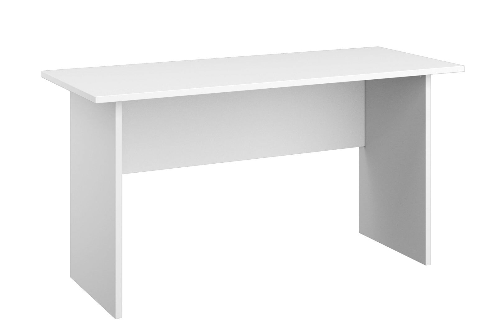Schreibtisch ALBERO 68 x 140 x 75 cm NB weiß