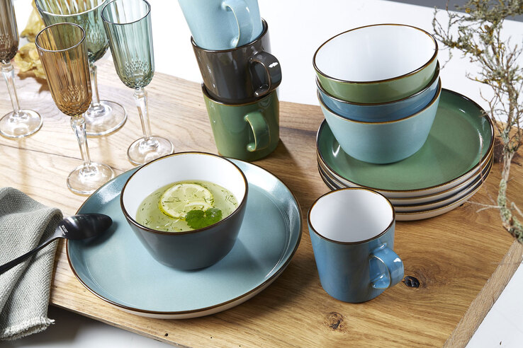 Ritzenhoff & Breker Kaffeebecher VISBY blau