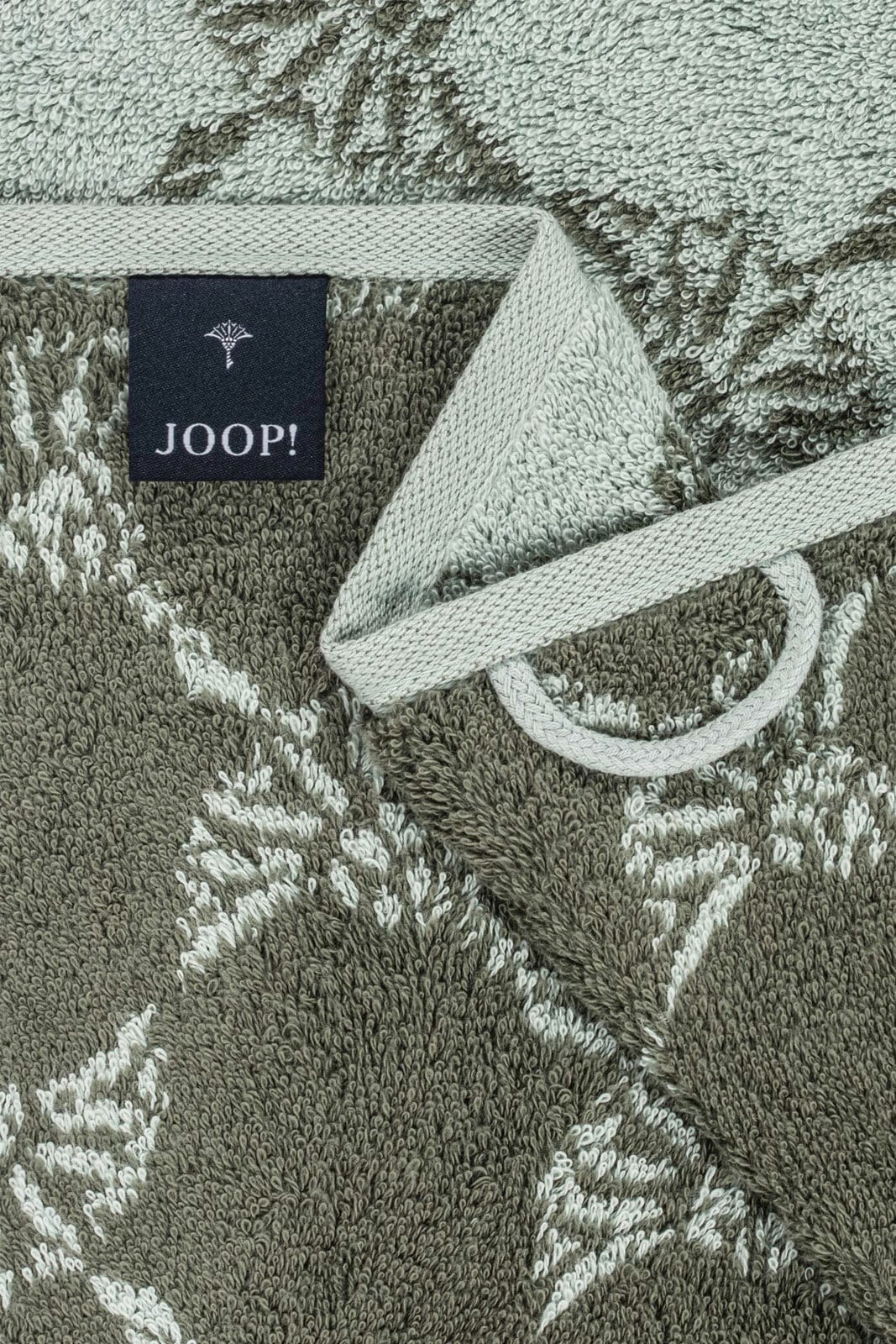 JOOP! Gästetuch CLASSIC CORNFLOWER 30 x 50 cm salbeigrün