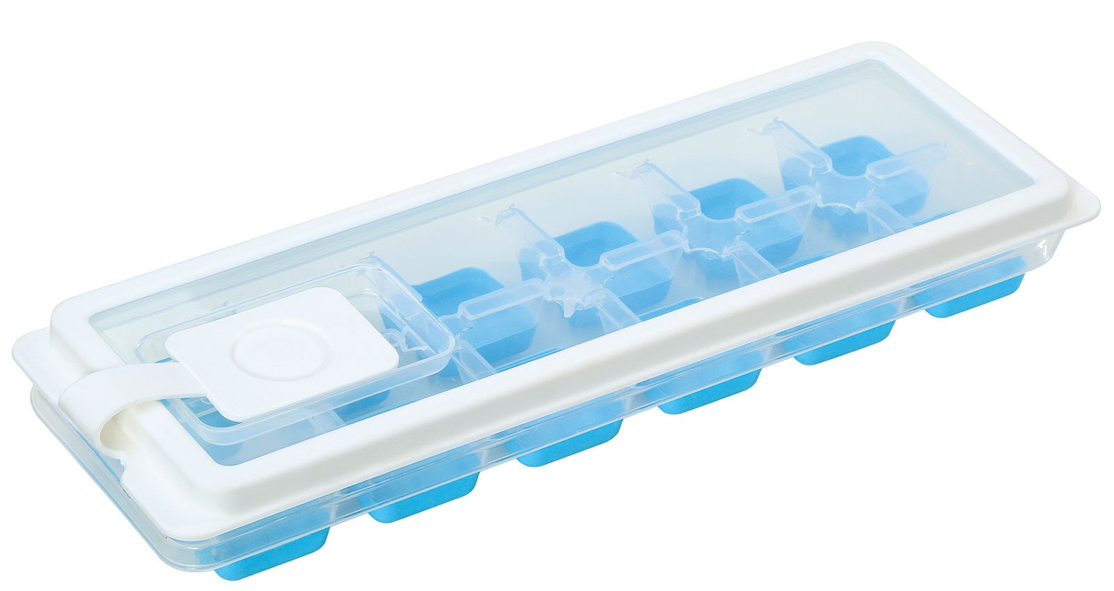 cilio Eiswürfelform CUBO PLUS Kunststoff blau/transparent