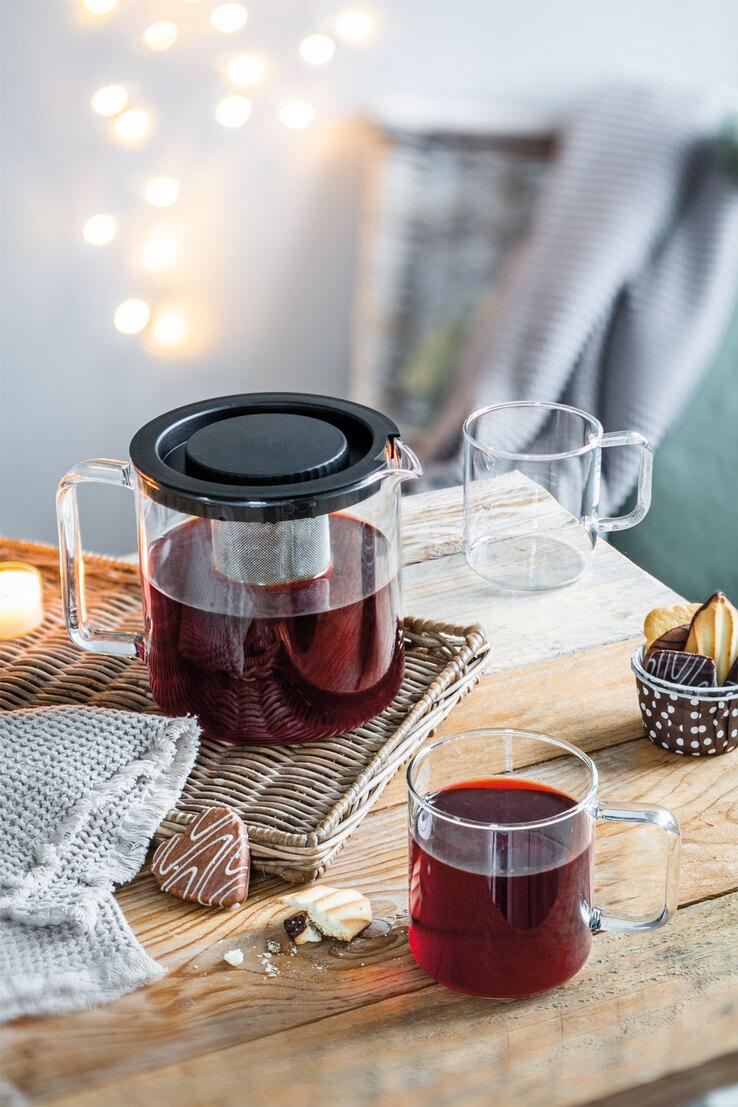 BOHEMIA SELECTION Kanne 1300 ml Glas
