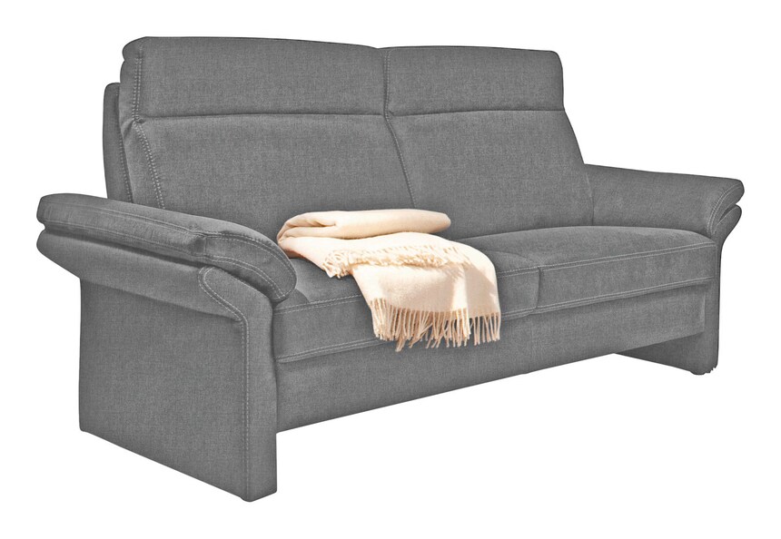 LASCONDO Sofa 2-Sitzer MAXIM I 158 cm Stoffbezug orlando grey