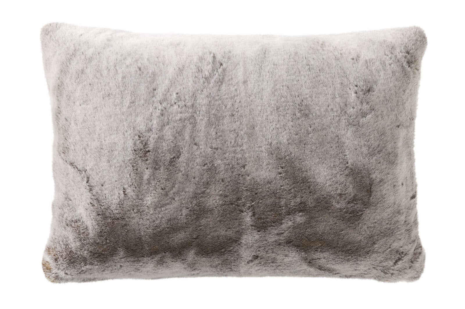 MONDO Felloptik-Kissen FLUFFY-MONDO 40 x 60 cm greige/taupe