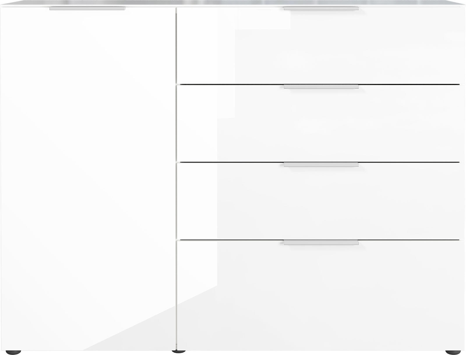 CASAVANTI Sideboard PARIS 134 x 102 cm Weiß