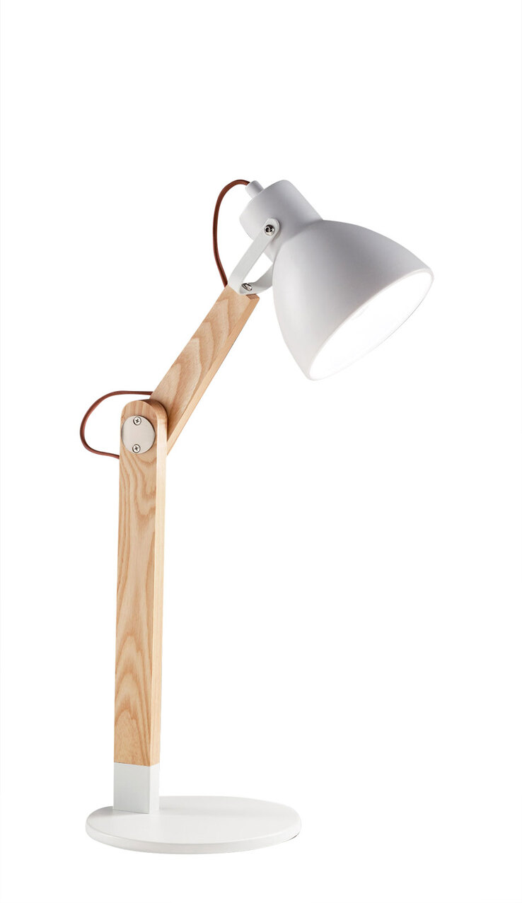 FABAS LUCE Retrofit Schreibtischlampe SVEVA Esche