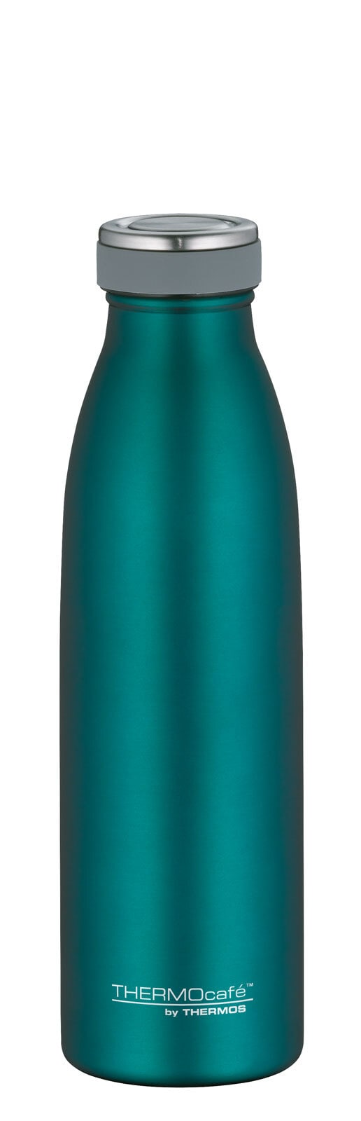 THERMOcafé by THERMOS Isolierflasche BOTTLE 500 ml Edelstahl grün matt