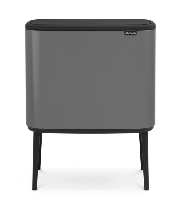 brabantia Mülleimer BO TOUCH BIN 11 + 23 Liter platinum