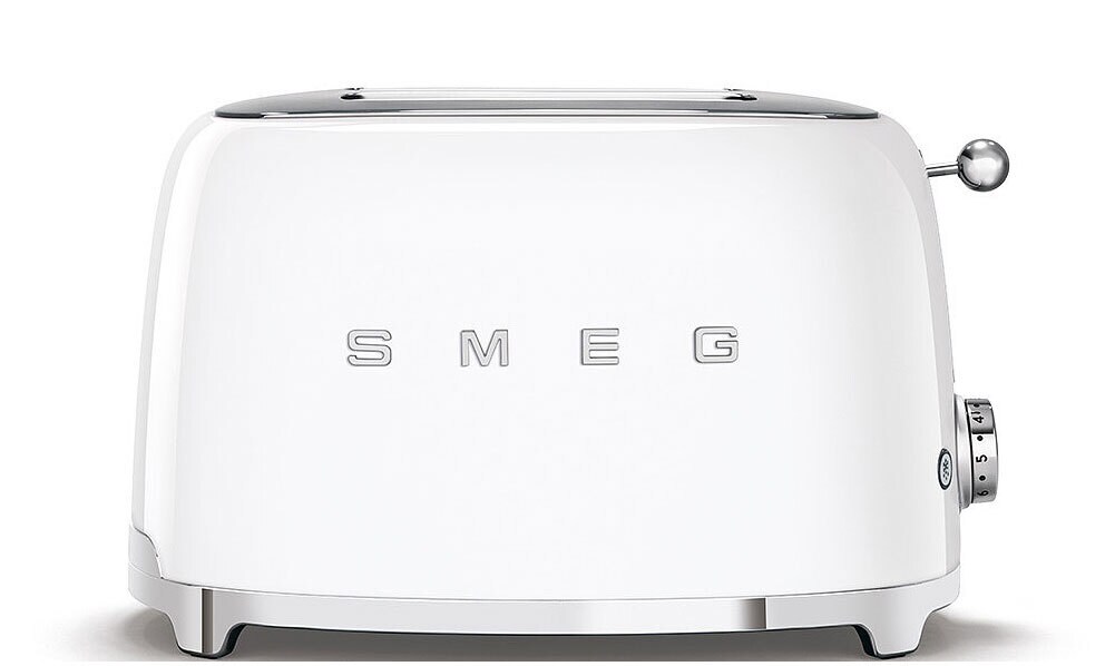 SMEG Toaster 2-Schlitz KOMPAKT weiß