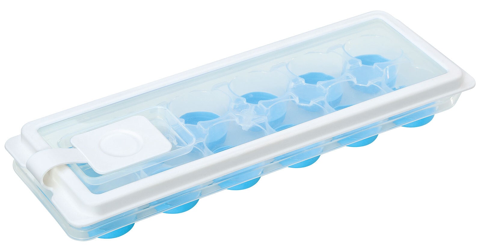 cilio Eiswürfelform RONDO PLUS Kunststoff blau/transparent