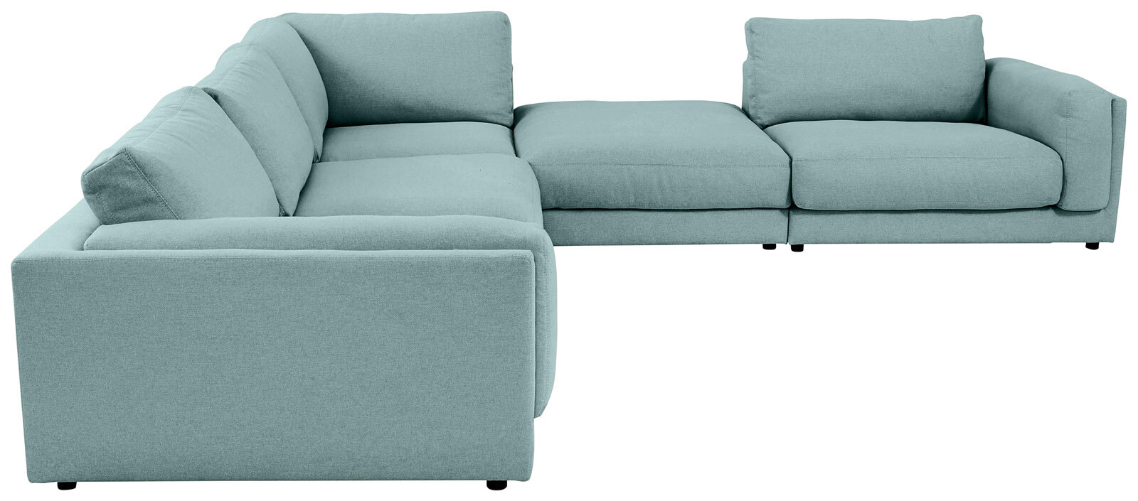 Ole Gunderson Ecksofa-Kombi LASSE VII 345 x 345 cm mint