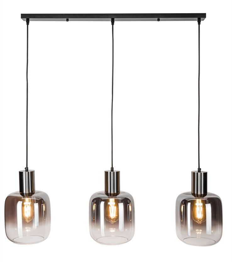 casaNOVA Retrofit Balkenpendel SVENJA 3-flg anthrazit