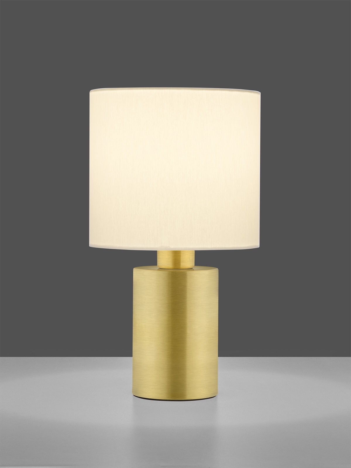 casaNOVA Retrofit Tischlampe MAYA 36 cm goldfarbig