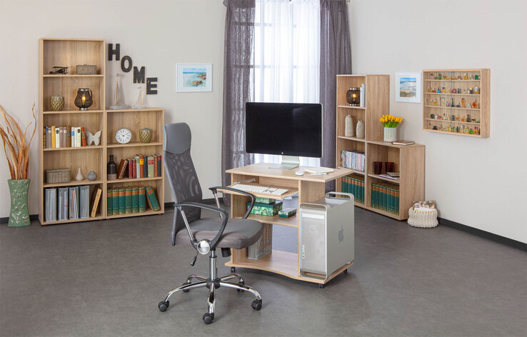 Regal JORIS 60x75x30 Sonoma-Eiche Dekor