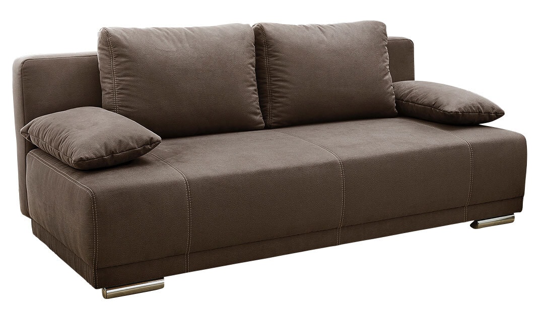 Schlafsofa JEFF 200 cm schlammbraun