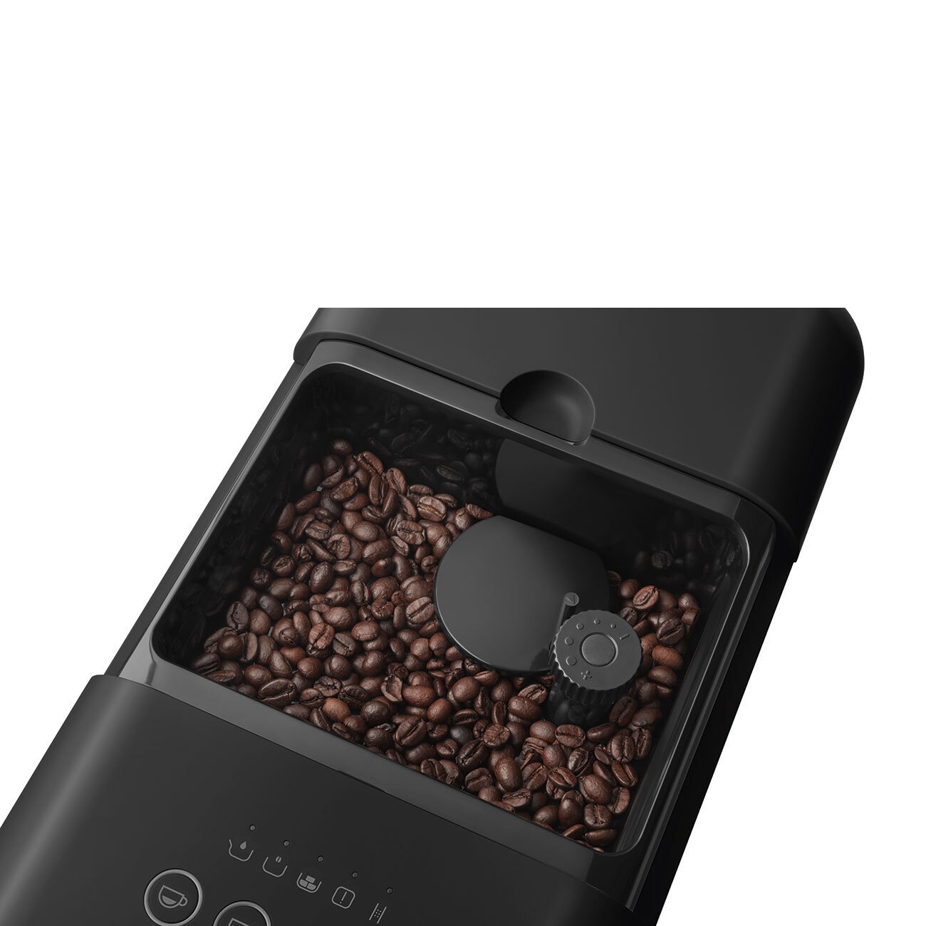 SMEG Kaffeevollautomat schwarz/ silberfarbig