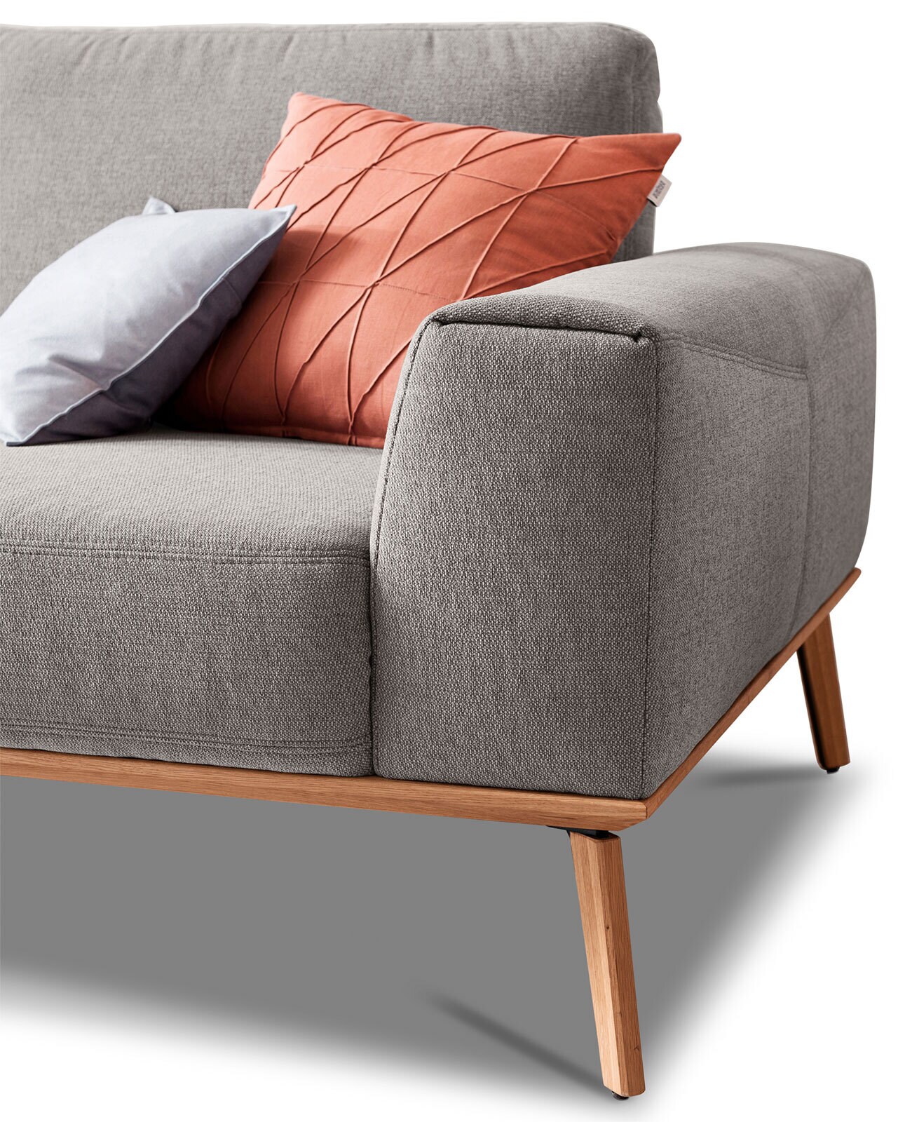 SCHÖNER WOHNEN-Kollektion Sofa 2-Sitzer STAGE Stoff Trend purple-grau