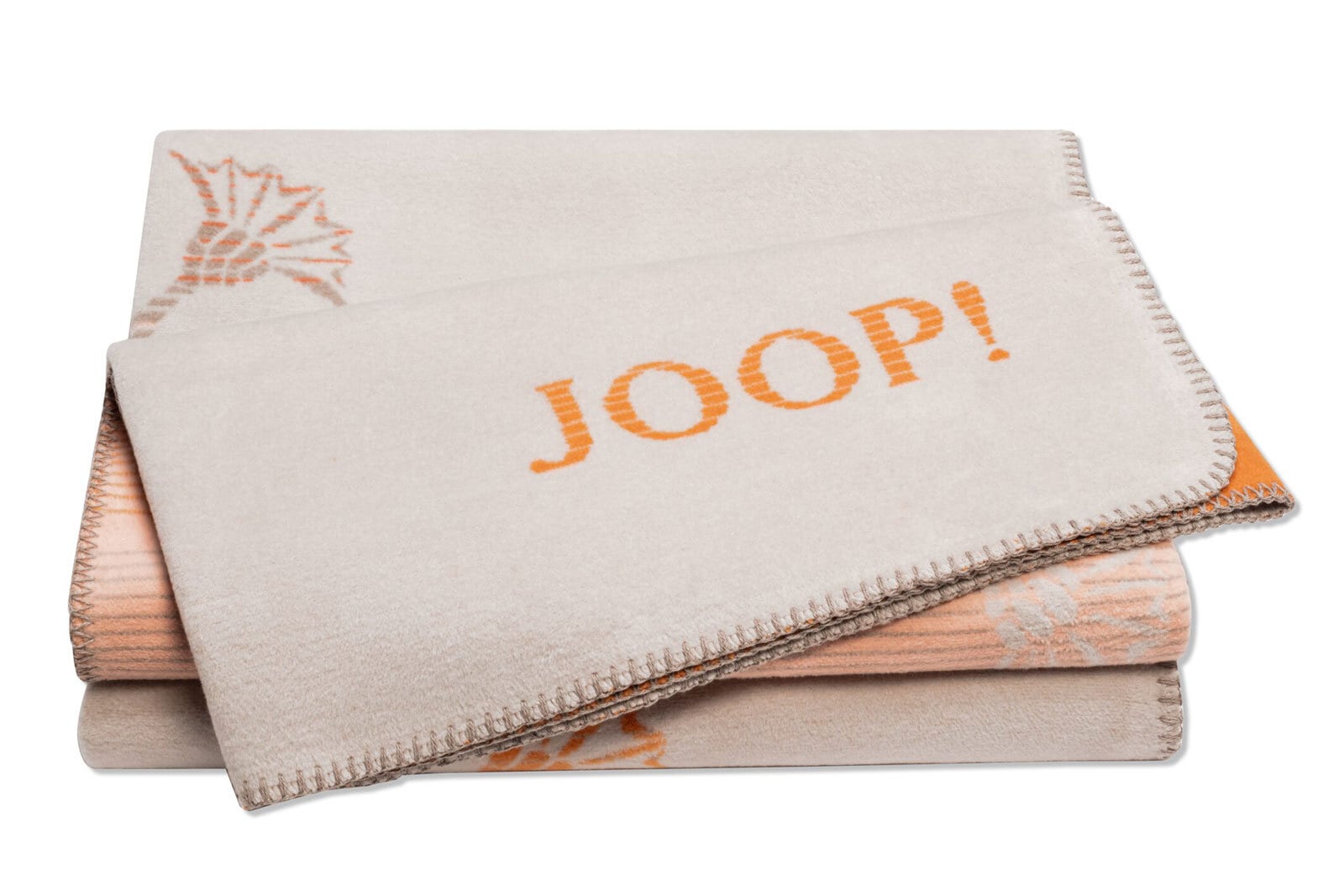 JOOP! Wohndecke FADED CORNFLOWER 150 x 200 cm beige