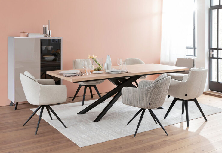 JOOP! Teppich CHAINS 200 x 300 cm creme