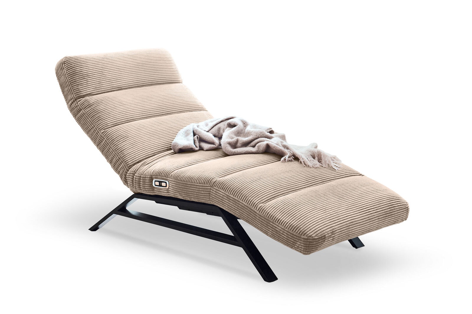 Ole Gunderson Relaxliege KARLSSON Cord taupe