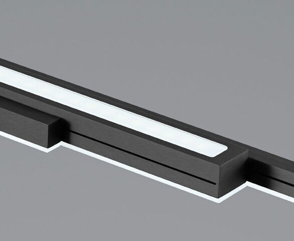 BANKAMP LED Pendellampe LIGHTLINE V3 anthrazit eloxiert