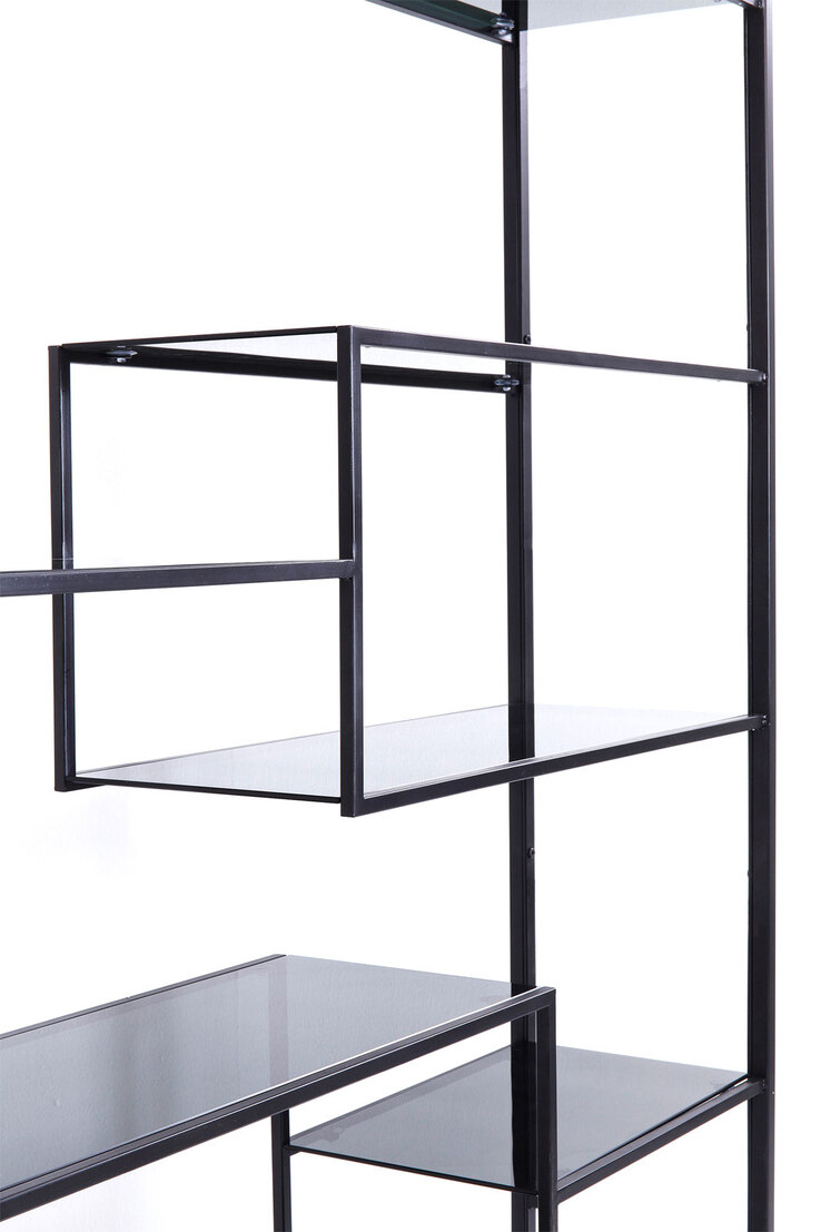 KARE DESIGN Regal LOFT 115 x 195 cm schwarz