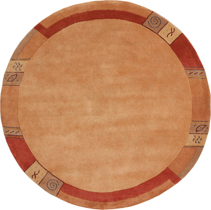 Teppich MANALI 150 cm orange