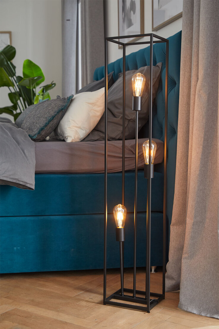 casaNOVA Retrofit Stehlampe HAMPER 3-flg