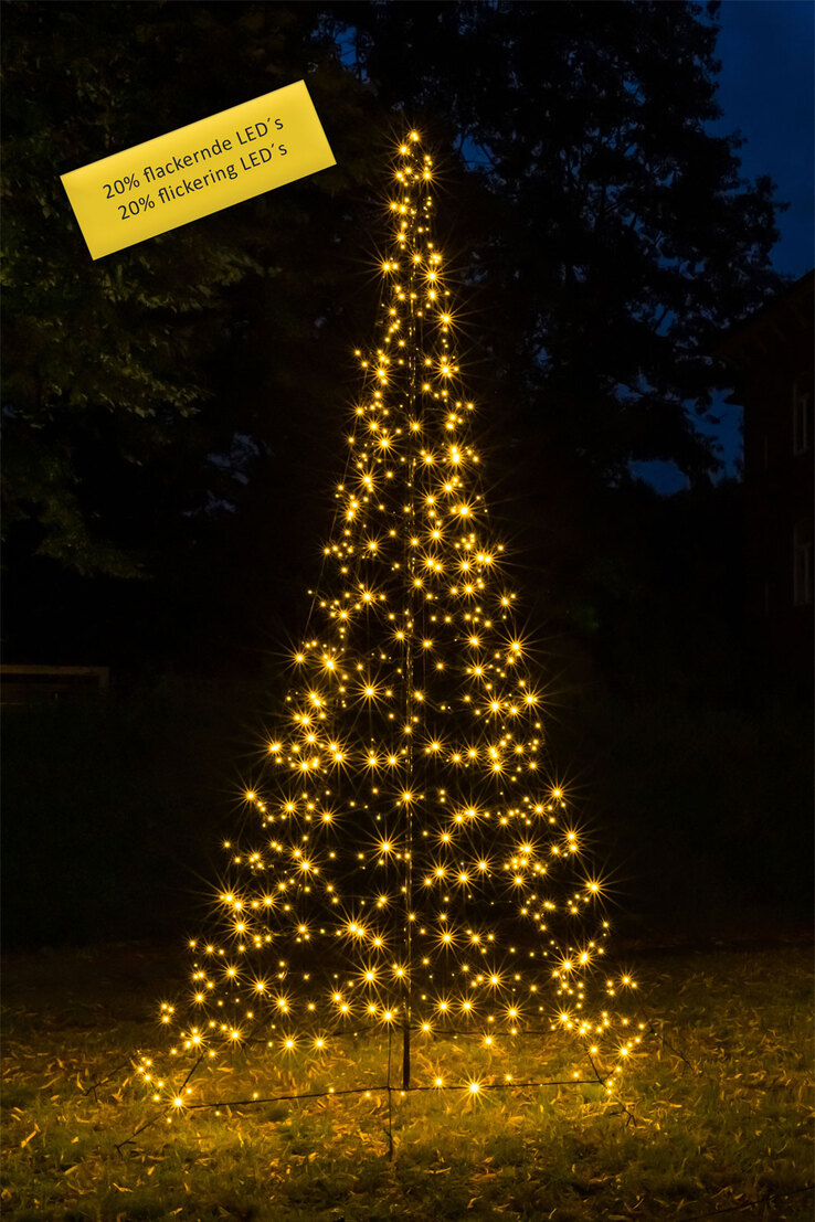 Außen LED Lichterkette GALAXY II 200 cm 300 LEDs