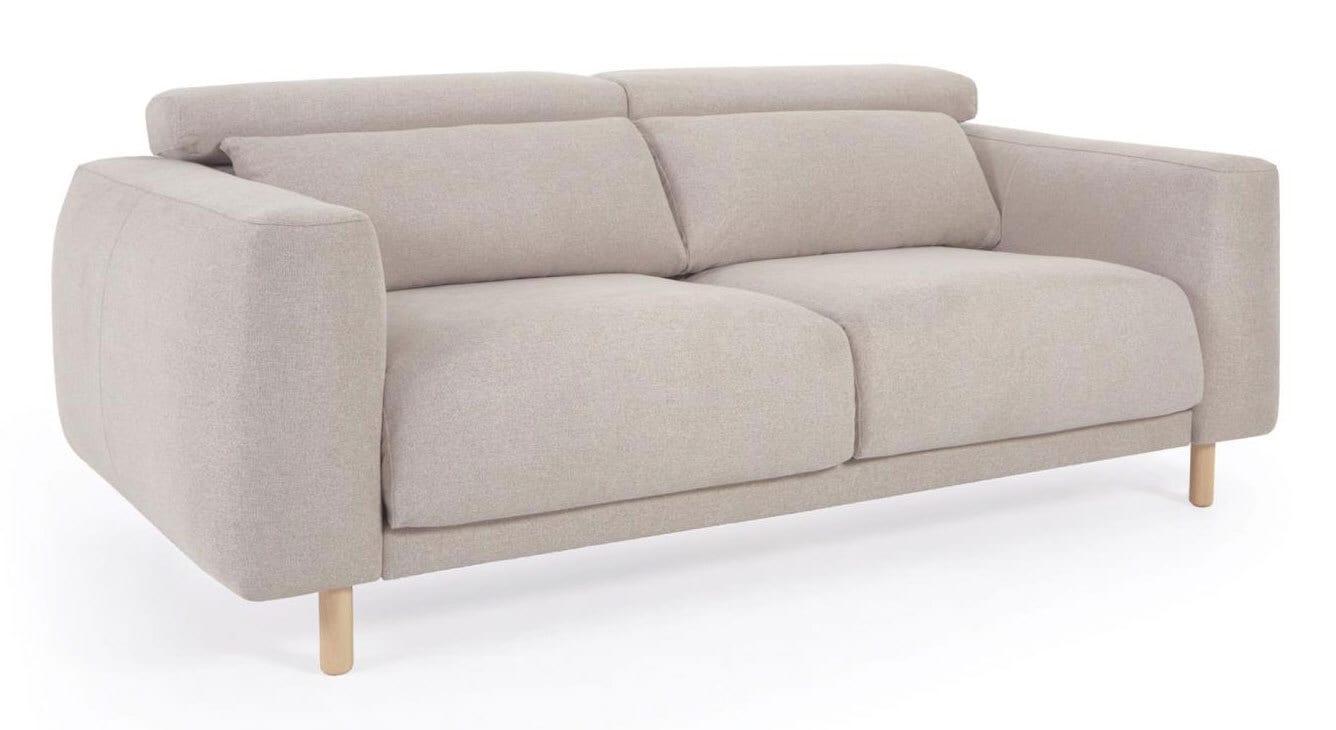 Kave Home Sofa 3-Sitzer SINGA beige