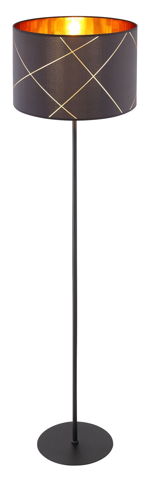 GLOBO Retrofit Stehlampe BEMMO 151 cm