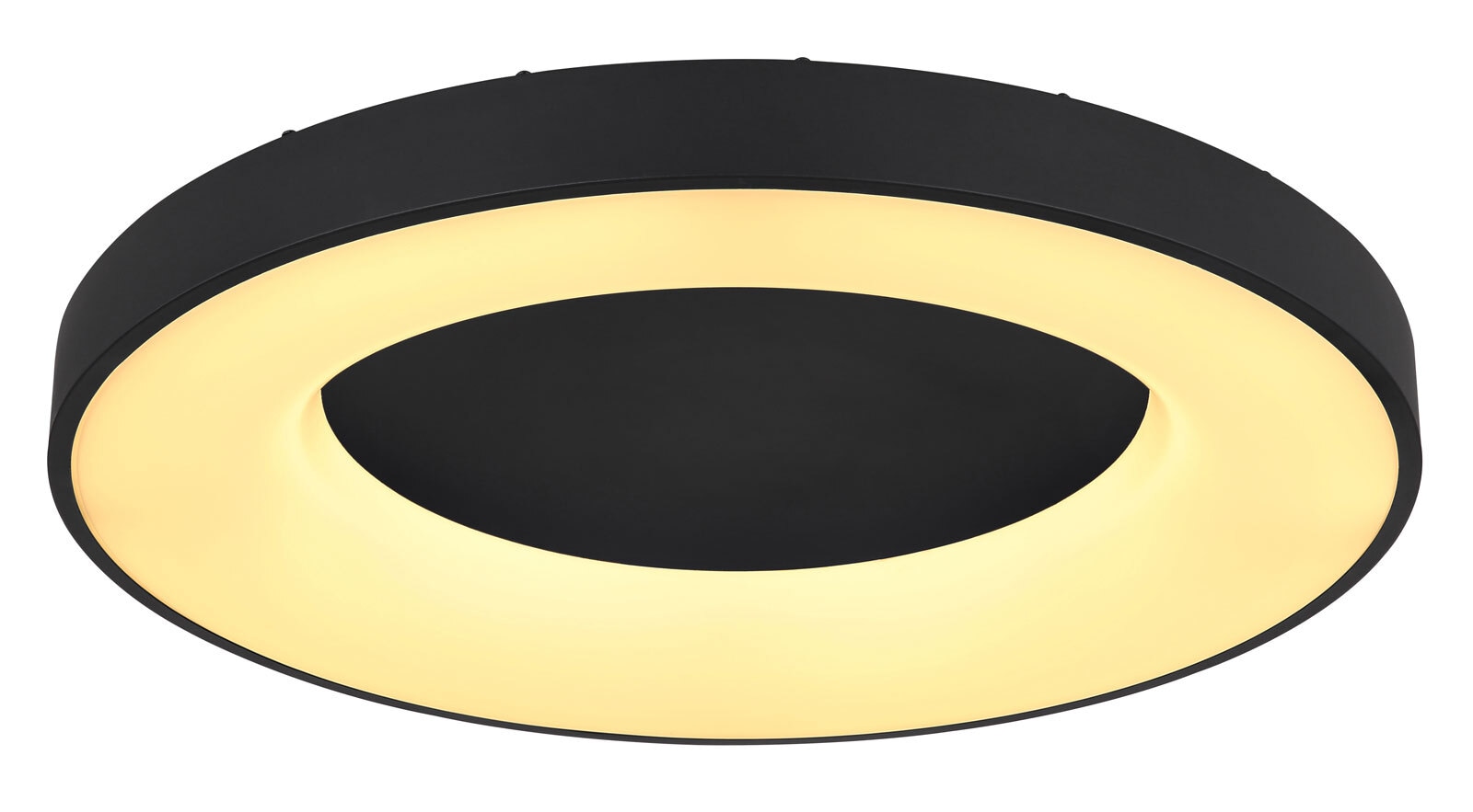 GLOBO LED Deckenlampe JOLLI 60 cm schwarz