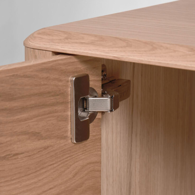 Kave Home Sideboard LENON 200 x 86 cm Eiche