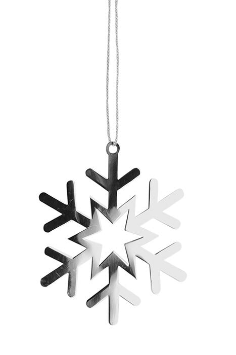 Fink Weihnachtsbaumschmuck Schneeflocke NEVO 9 cm