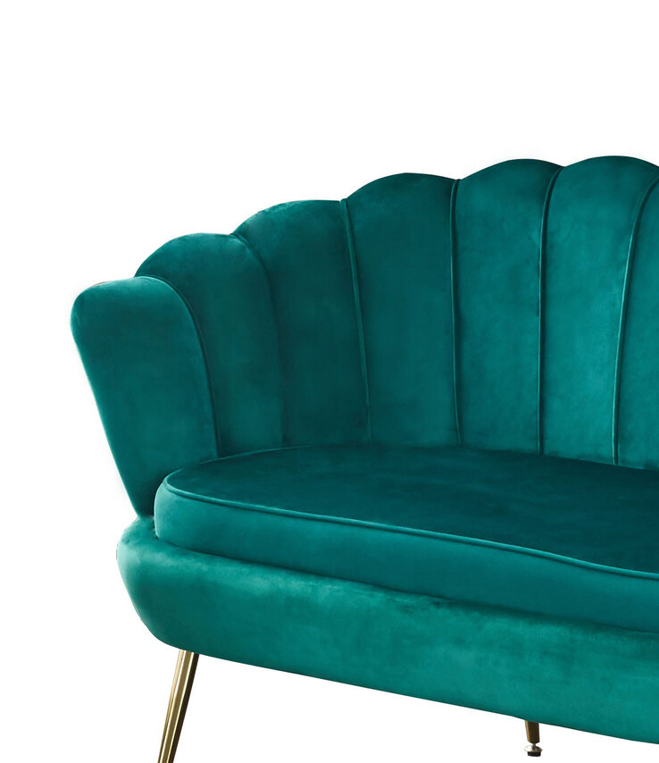 Sofa 2-Sitzer grün