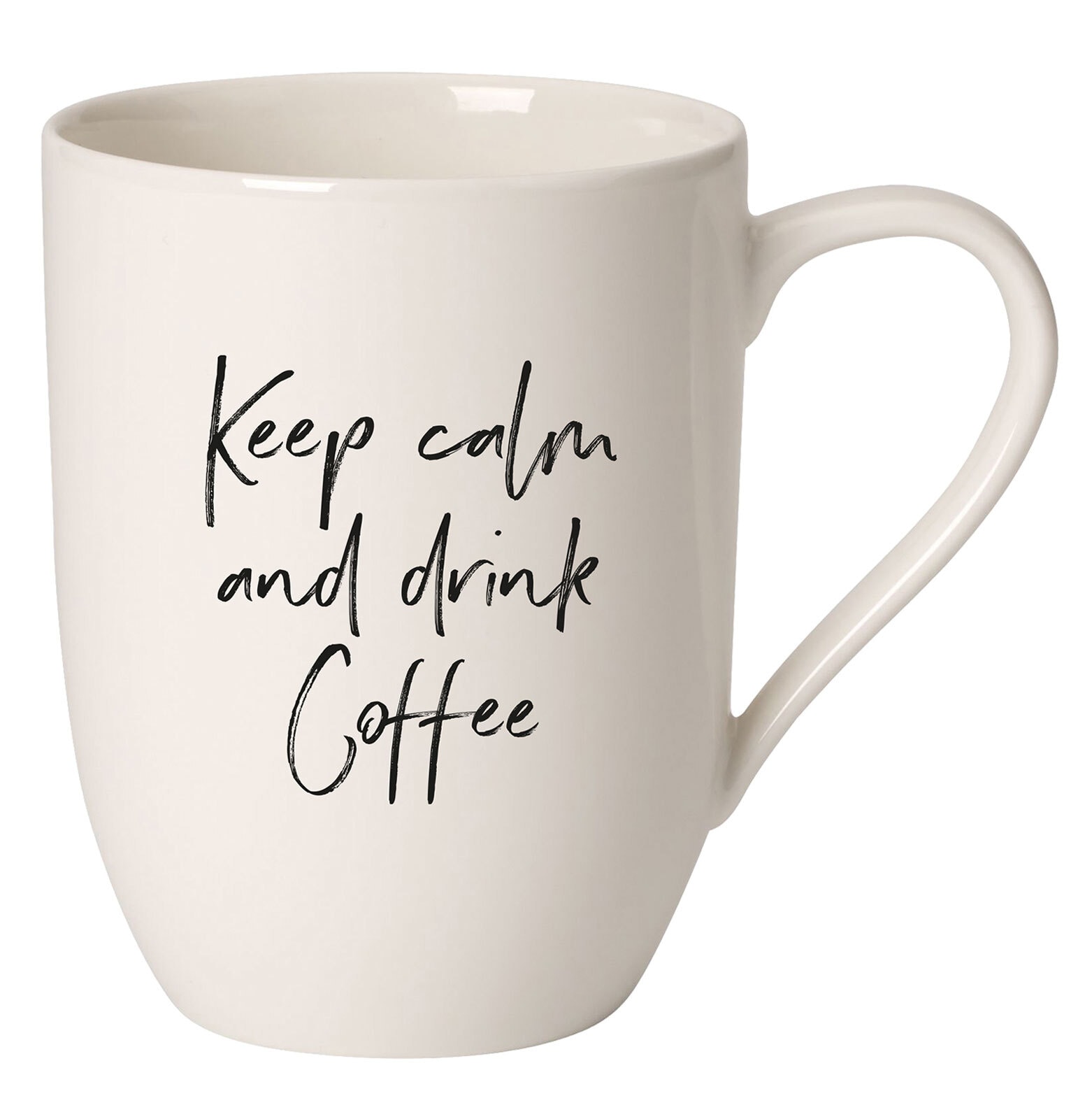 Villeroy & Boch Kaffeebecher STATEMENT KEEP CALM AND DRINK COFFEE