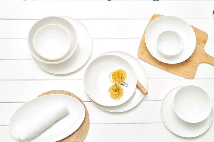 Ritzenhoff & Breker Tafelservice SKAGEN 12-teilig weiß