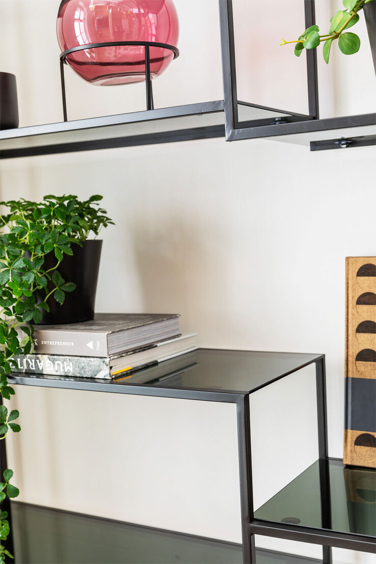 KARE DESIGN Regal LOFT 115 x 195 cm schwarz