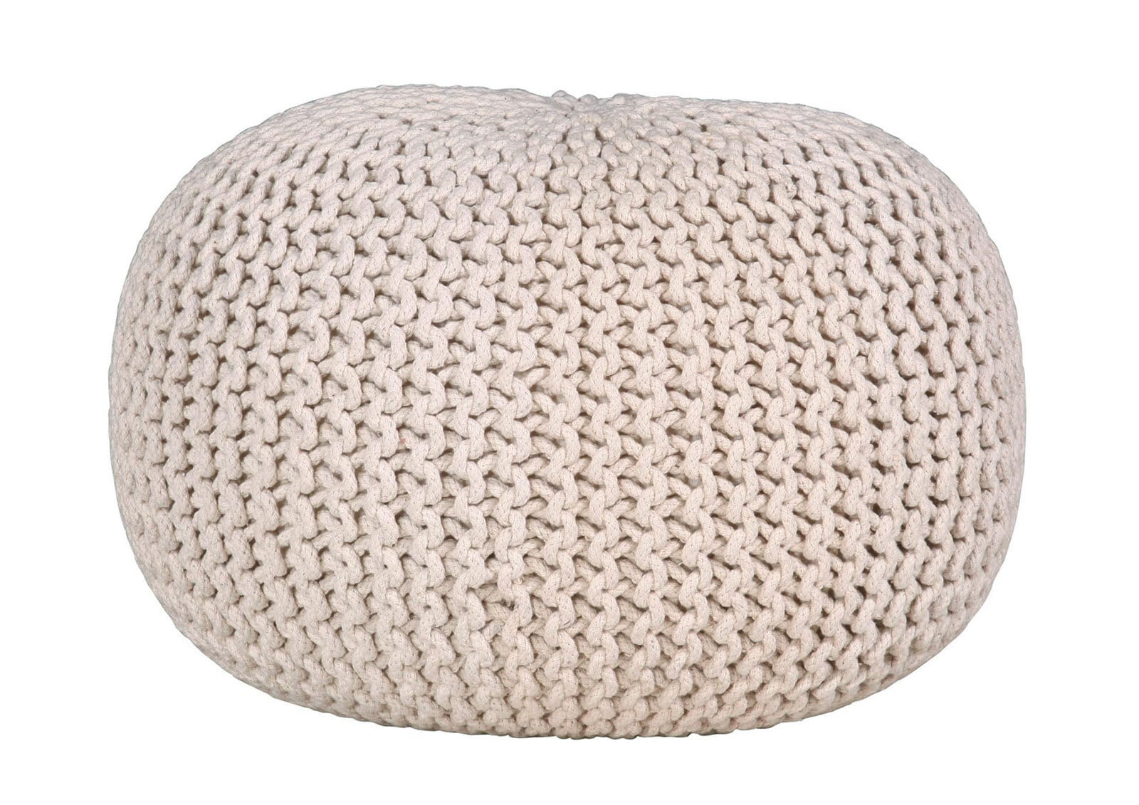 INTERhome Hocker COTTON BALL beige