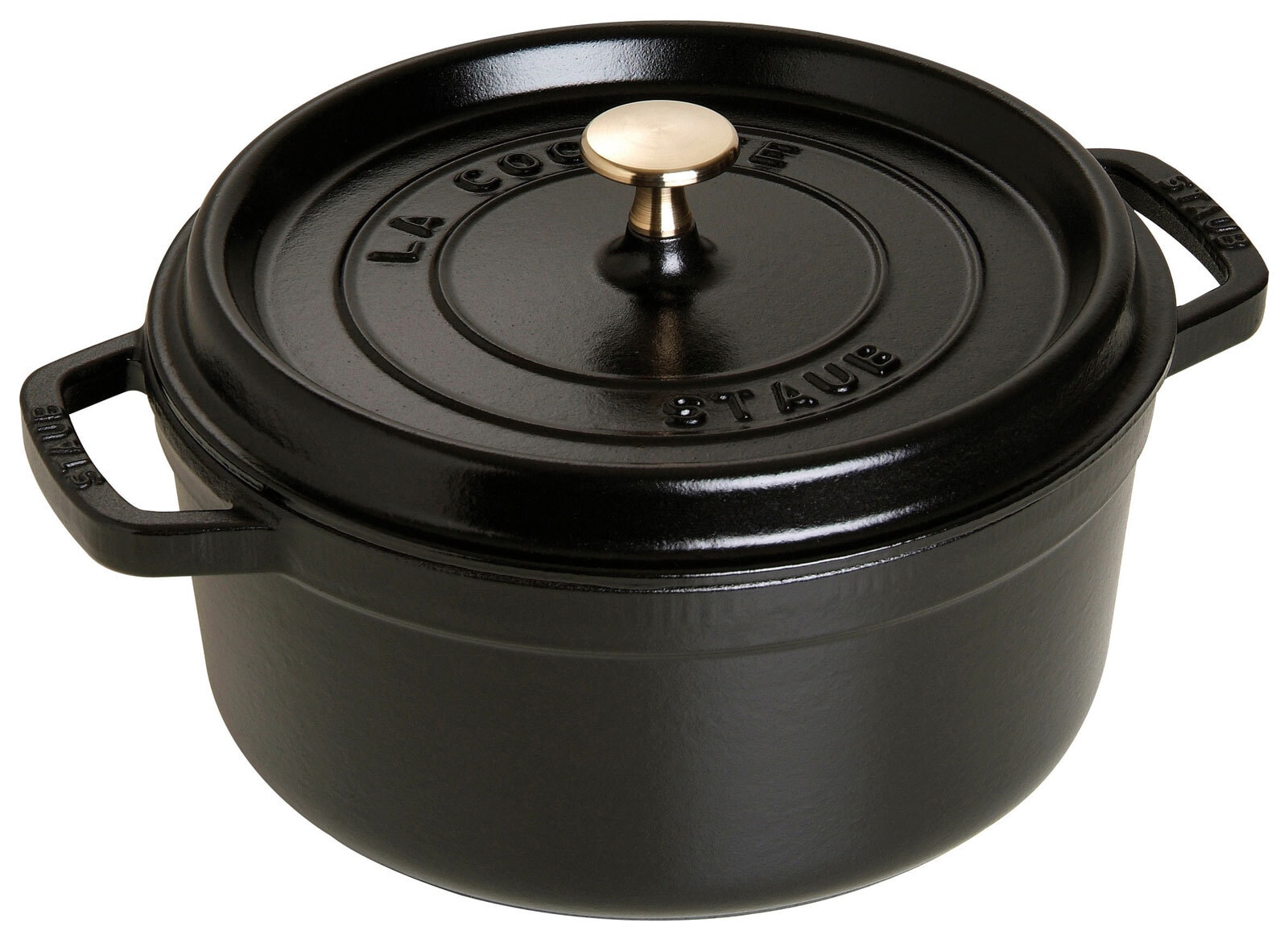 staub Bräter COCOTTE rund 24 cm schwarz