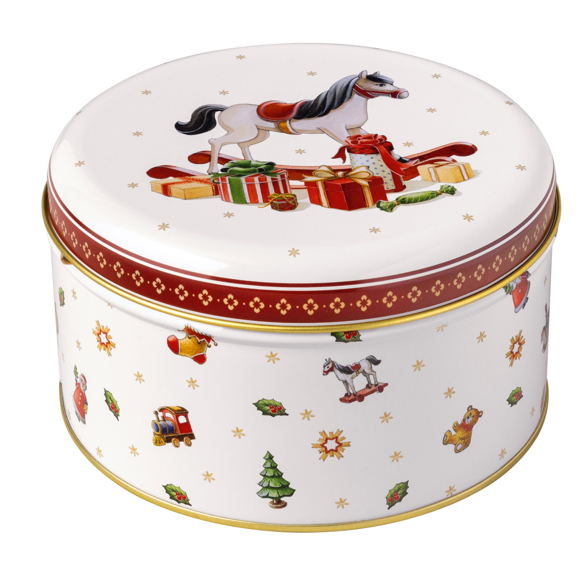 Villeroy & Boch Weihnachten Keksdosen 3tlg, Set WINTER COLLAGE ACCESSOIRES 