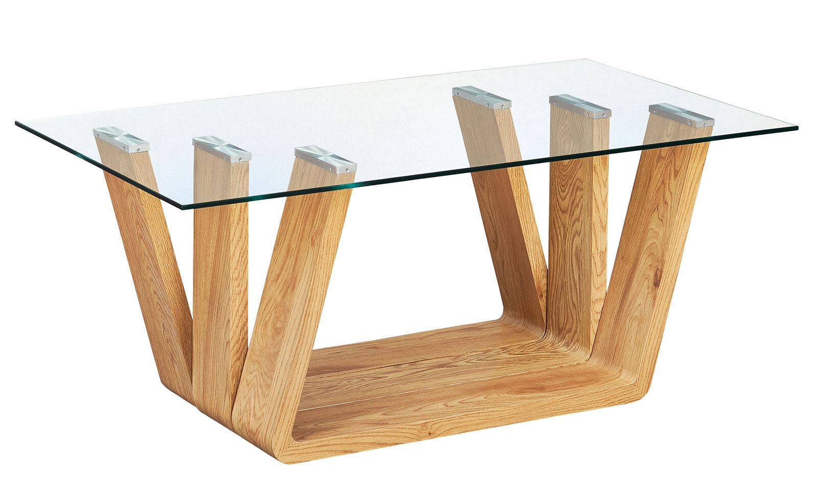 CASAVANTI Couchtisch MARTIN 110x45x60 cm Dekor Wildeiche